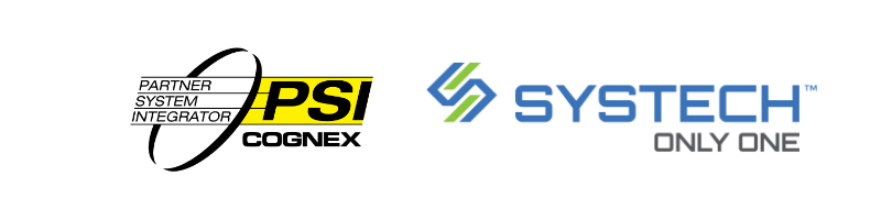 Cognex and Systech partner logos
